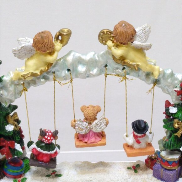 Angel Christmas Swing Cedar Creek Collection by Kirkland Stores Original Box EUC - Picture 7 of 12